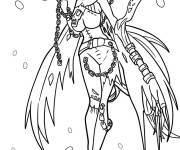 Coloriage LadyDevimon Digimon