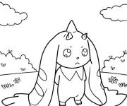 Coloriage Lopmon Digimon