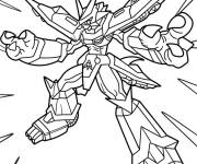 Coloriage Magnamon Digimon