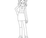 Coloriage et dessins gratuit Mimi Tachikawa de Digimon à imprimer