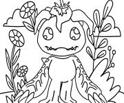 Coloriage Palmon debout de Digimon