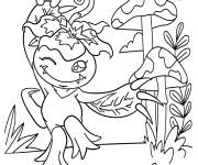 Coloriage Palmon drole de Digimon