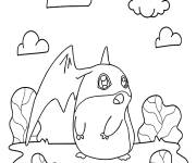Coloriage Patamon de Digimon