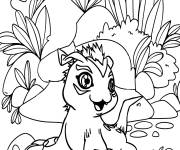 Coloriage Petit Gomamon Digimon