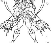 Coloriage Piedmon Digimon