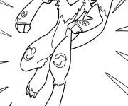 Coloriage Renamon Digimon