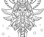 Coloriage Seraphimon Digimon