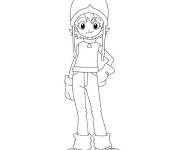 Coloriage et dessins gratuit Sora de Digimon à imprimer
