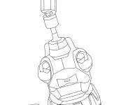 Coloriage et dessins gratuit Click-Clack Dinotrux à imprimer