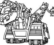 Coloriage et dessins gratuit D Structs Dinotrux à imprimer