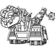 Coloriage D-Structs Dinotrux