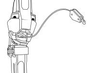 Coloriage Dinotrux maternelle