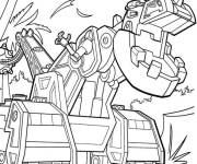 Coloriage Dinotrux Ti-thrax