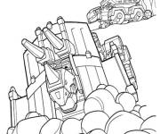 Coloriage Doseraptos Dinotrux
