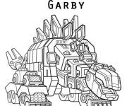 Coloriage Garbi Dinotrux