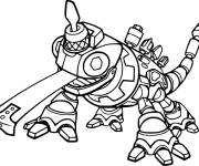Coloriage et dessins gratuit Personnage Revvit de Dinotrux à imprimer