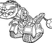 Coloriage et dessins gratuit Trux Dinotrux à imprimer
