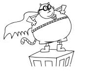 Coloriage Big Jim du film Dog Man