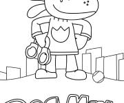 Coloriage Dog Man, film pour enfants