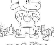 Coloriage Dog Man nouveau film