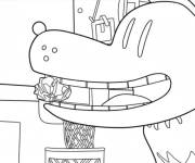 Coloriage et dessins gratuit Dog Man pour maternelle à imprimer