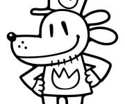 Coloriage et dessins gratuit Tenue de couronne Dog Man à imprimer