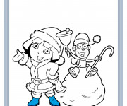 Coloriage et dessins gratuit Dora à colorier à imprimer