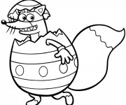 Coloriage Dora Chimeur d&eacute;guis&eacute;