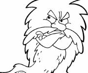 Coloriage Dora et le lutin grognon