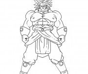 Coloriage et dessins gratuit Dragon Ball Z 1 à imprimer