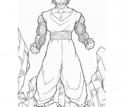 Coloriage Dragon Ball Z: Les mercenaires de l'espace