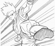Coloriage Dragon Ball Z Songohen