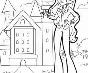 Coloriage Celestria f&eacute;e magique d'Equestria Girls