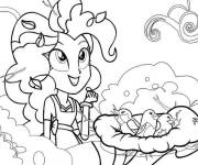 Coloriage Fluttershy de Equestria Girls