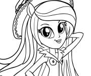 Coloriage Le selfie de Fluttershy