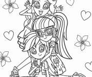 Coloriage Les filles Pinkie Pie, Twilight Sparkle, and Rainbow Dash