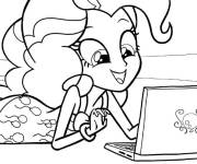 Coloriage Personnage Equestria Girls pour fille