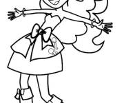 Coloriage Pinkie la fashionista de Equestria Girls