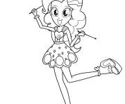 Coloriage Pinkie Pie se sent joyeuse