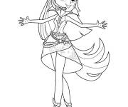 Coloriage Princesse de Equestria Girls maternelle