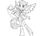 Coloriage Twilight aime la lecture