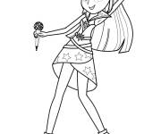 Coloriage Twilight Sparkle fashionista