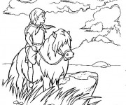 Coloriage et dessins gratuit Excalibur maternelle à imprimer