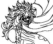 Coloriage Fairy Tail Acnologia 