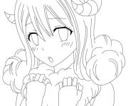 Coloriage Fairy Tail Aries
