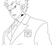 Coloriage Fairy Tail Elfman