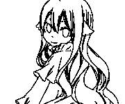 Coloriage Fairy Tail Mavis Vermilion