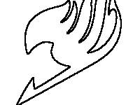 Coloriage Fairy Tail Symbole 
