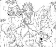 Coloriage Héros Fairy Tail