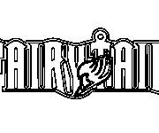Coloriage Logo Fairy Tail